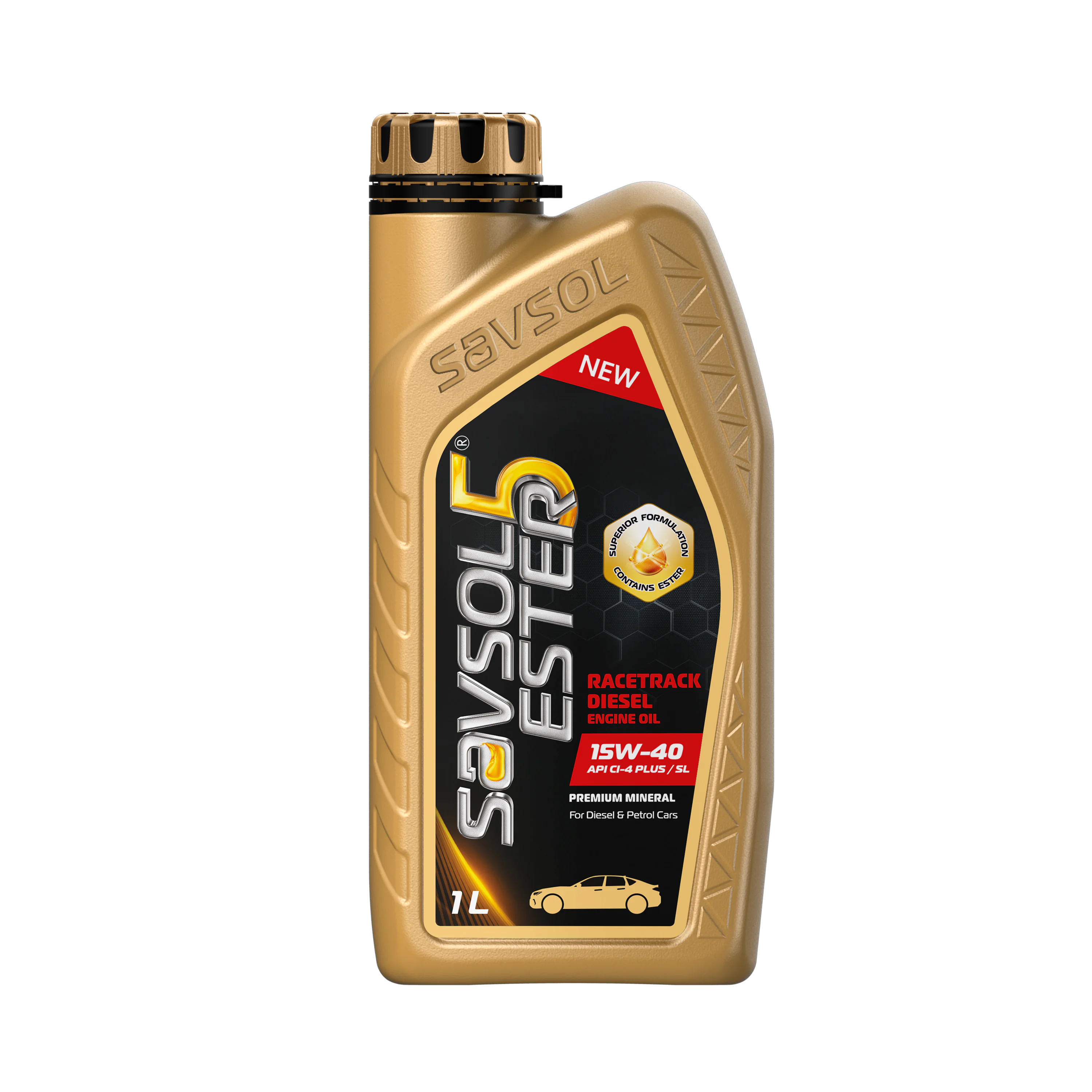 SAVSOL ESTER5 RACETRACK DIESEL15W-40_1L