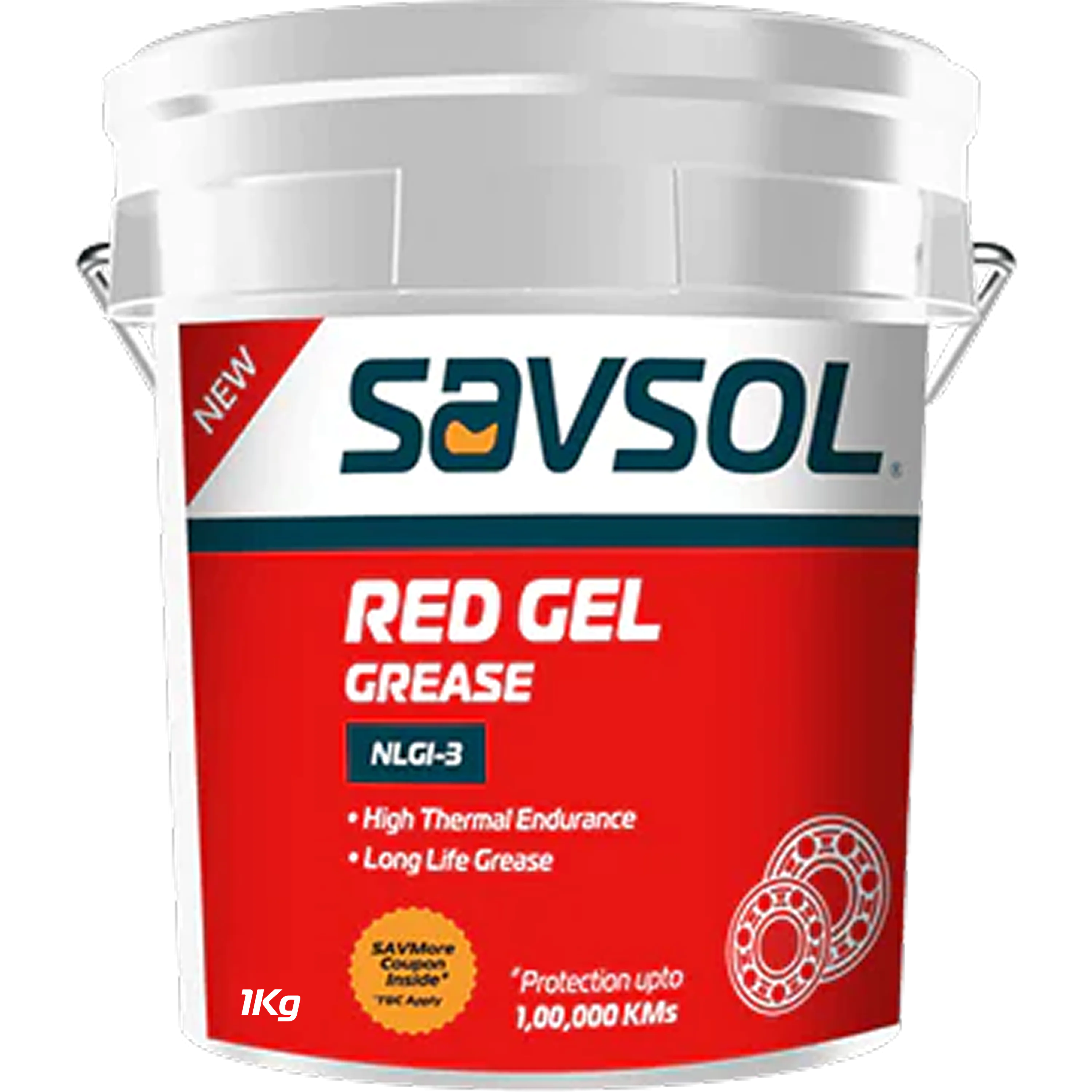 SAVSOL RED GEL GREASE 1Kg