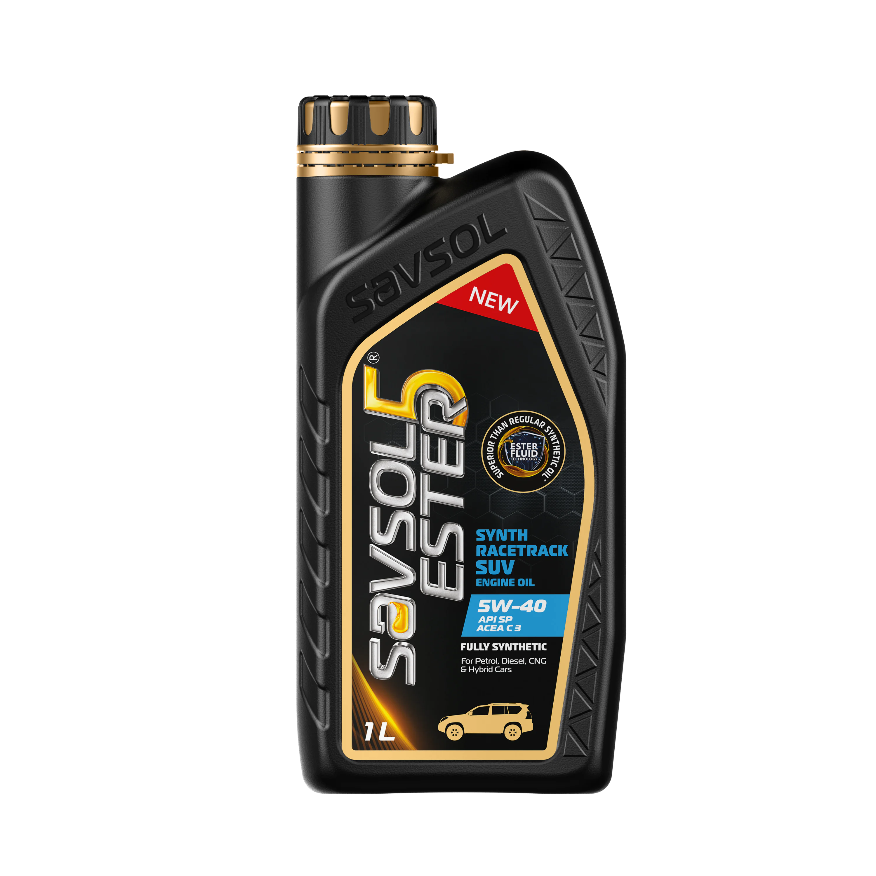 Savsol ESTER5 SYNTH RACETRACK SUV 5W-40_1L